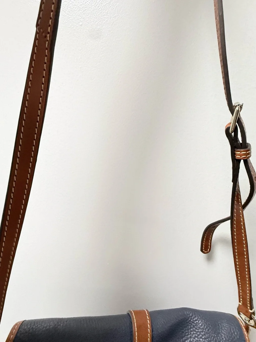 Dooney & Bourke pebbled navy